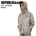 REPUBLIC&CO ѥ֥å LUVSIC PARKA Mocha 24-25  ˥å 㥱å Ρܡ ѥ 饤ȥ 