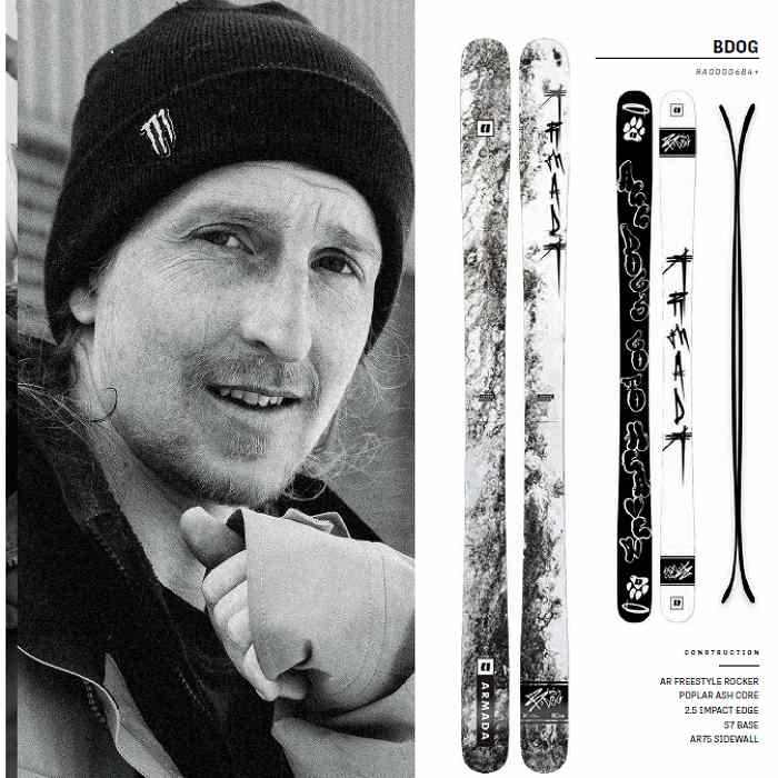 旧モデル アルマダ スキー板 2025 ARMADA BDOG ビードッグ 板単品 24
