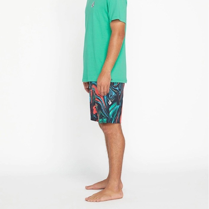 VOLCOM ボルコム A0822305 PSYCHE MARBLE MOD-TECH TRUNKS BLACK