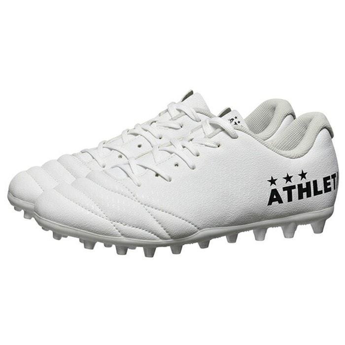 ATHLETA サッカーシューズ ホワイト　牛革 アスレタ（ATHLETA）（メンズ、レディース）サッカー