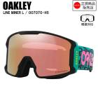 OAKLEY ꡼ LINE MINER L 饤ޥʡ PINK LOGO COLLAGE OO7070-H5 ꡼