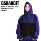 BSRABBIT ӥӥå MMM HF WINDBREAKER HOODED JACKET PURPLE 24-25   㥱å Ρܡ ڹ