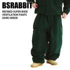 BSRABBIT ӥӥå REFINED SUPER WIDE VENTILATION PANTS DARK GREEN 24-25   ѥ Ρܡ ڹ