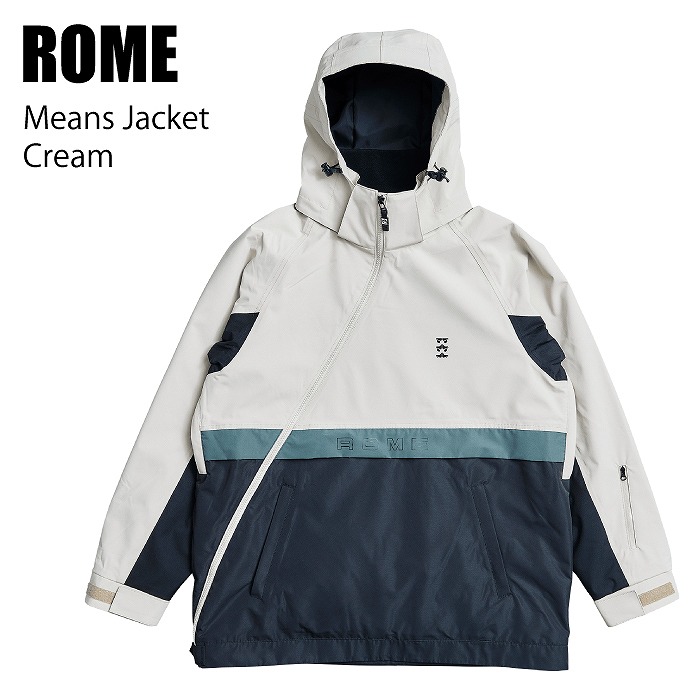 ROME ローム MEANS JACKET CREAM 24-25 ウエア メンズ ジャケット