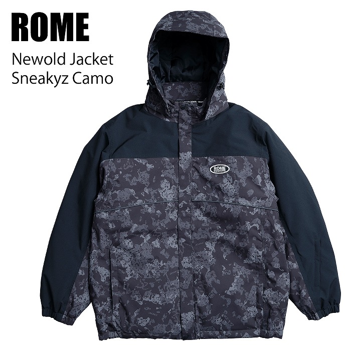【楽天市場】【当店限定エントリーでP5倍】24-25 ROME/ローム NEWOLD jacket メンズ レディース 防水ジャケット  スノーボードウェア スノーウェアー 2025 : BREAKOUT