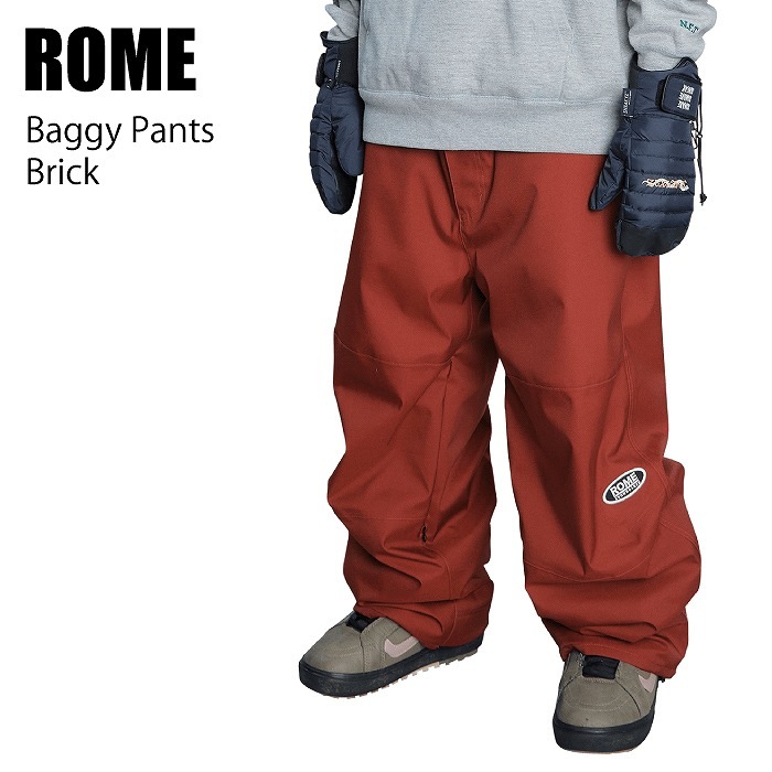 ROME ローム BAGGY PANTS BRICK 24-25 ウエア メンズ パンツ スノーボード ROME ローム BAGGY PANTS BRICK 24-25 ウエア メンズ パンツ