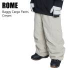 ROME ������ BAGGY CARGO PANTS CREAM 24-25 ������ ��� �ѥ�� ���Ρ��ܡ���