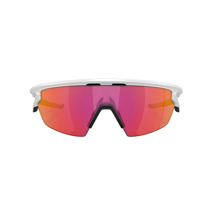 【美品】OAKLEY ホワイト ピンク サングラス オークリー OAKLEY オークリー SPHAERA スファエラ MATTE WHITE PRIZM FIELD