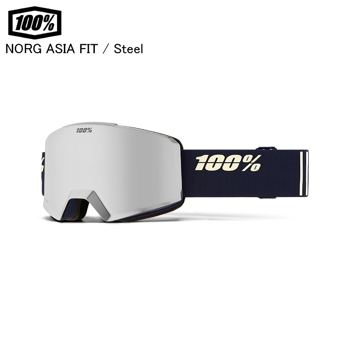 100% ワンハンドレッド NORG ASIA FIT ノルグ Steel 51005-00016