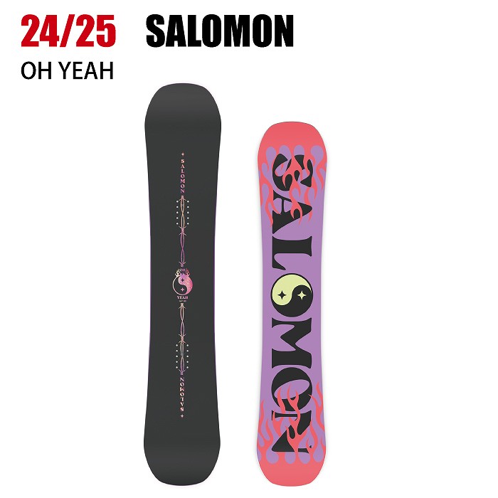 2025 SALOMON サロモン OH YEAH オーイエー 24-25 レディース ボード板