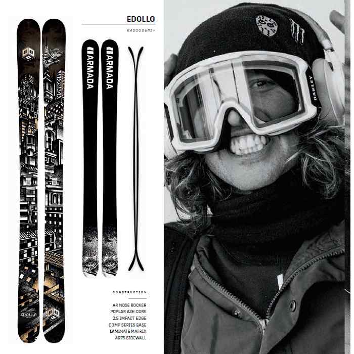 旧モデル [スキー2点セット]アルマダ スキー板 2025 ARMADA EDOLLO +