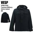 VESP ٥ VPMJ1050 Twoway Military Shirts Jacket BK 24-25   ˥å 㥱å Ρܡ