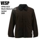 VESP ٥ VPMJ1053 Work Shirts Coach Jacket DBR 24-25   ˥å 㥱å Ρܡ