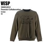 VESP �٥��� SNMS2032 Peanuts Collaboration Crew BE 24-25 ������ ��� ��˥��å��� �ѿ她�����å� �饤�ȥ����� ���Ρ��ܡ���