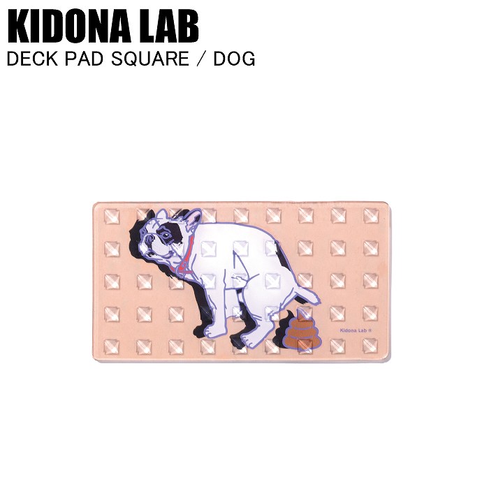 KIDONA LAB キドナラボ DECK PAD SQUARE DOG 24SWK-K32FW デッキパッド