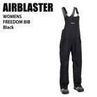 AIRBLASTER ֥饹 Wms Freedom Bib Black 24-25  ǥ ѥ Ρܡ ֥