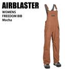 AIRBLASTER ֥饹 Wms Freedom Bib Mocha 24-25  ǥ ѥ Ρܡ ֥