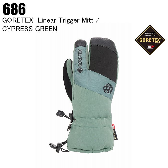 686 シックスエイトシックス M4WNGLV123 GORE-TEX LINEAR TRIGGER MITT