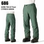 686 ���å��������ȥ��å��� M2W203 GORE-TEX GT PANT CYPRESS GREEN 24-25 ������ ��� �ѥ�� ���� �����ϥ�