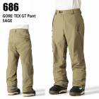 686 ���å��������ȥ��å��� M2W203 GORE-TEX GT PANT SAGE 24-25 ������ ��� �ѥ�� ���� �����ϥ�