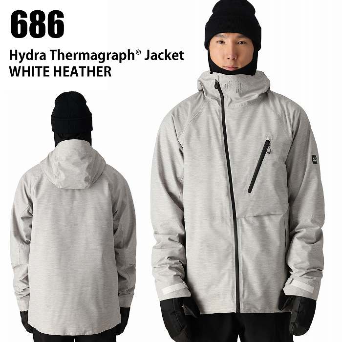 686 シックスエイトシックス M2W110 HYDRA THERMAGRAPH JACKET WHITE