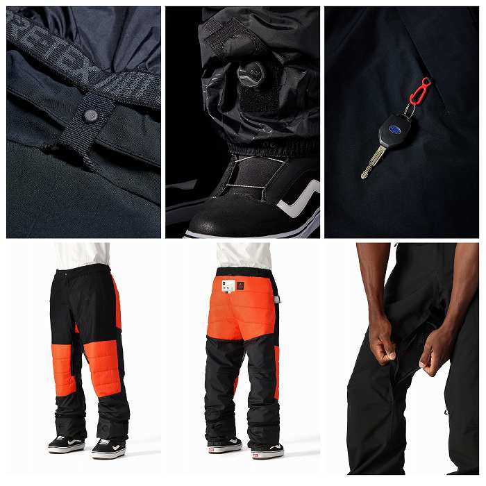 686 シックスエイトシックス M2W208 QUANTUM THERMAGRAPH PANT BLACK