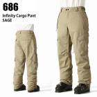 686 ���å��������ȥ��å��� M2W213 INFINITY INSULATED CARGO PANT SAGE 24-25 ������ ��� �ѥ�� �����ϥ�