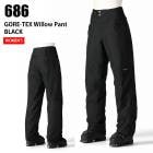 686 ���å��������ȥ��å��� M2W402 GORE-TEX WILLOW INSULATED PANT BLACK 24-25 ������ ��ǥ����� �ѥ�� �����ϥ� ����
