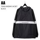 AA ���֥륨�� TEAM ANORAK JACKET BLACK 24-25 ������ ��� ��˥��å��� ���㥱�å� ���Ρ��ܡ���