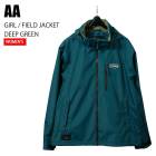AA ���֥륨�� (W) GIRL FIELD JACKET DEEP GREEN 24-25 ������ ��ǥ����� ���㥱�å� ���Ρ��ܡ���