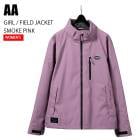 AA ���֥륨�� (W) GIRL FIELD JACKET SMOKE PINK 24-25 ������ ��ǥ����� ���㥱�å� ���Ρ��ܡ���