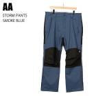 AA ���֥륨�� STORM PANTS SMOKE BLUE 24-25 ������ ��� ��˥��å��� �ѥ�� ���Ρ��ܡ���