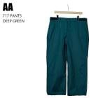 AA ���֥륨�� 717 PANTS DEEP GREEN 24-25 ������ ��� ��˥��å��� �ѥ�� ���Ρ��ܡ���