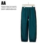 AA ���֥륨�� TEAM TRACK PANTS DEEP GREEN/BLACK 24-25 ������ ��� ��˥��å��� �ѥ�� ���Ρ��ܡ���