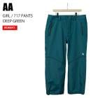 AA ���֥륨�� (W) GIRL 717 PANTS DEEP GREEN 24-25 ������ ��ǥ����� �ѥ�� ���Ρ��ܡ���