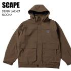 SCAPE ���������� DERBY JACKET MOCHA 24-25 ������ ��˥��å��� ���㥱�å� ���Ρ��ܡ��� ���Υ�