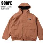 SCAPE ���������� DERBY JACKET RUST RED 24-25 ������ ��˥��å��� ���㥱�å� ���Ρ��ܡ��� ���Υ�