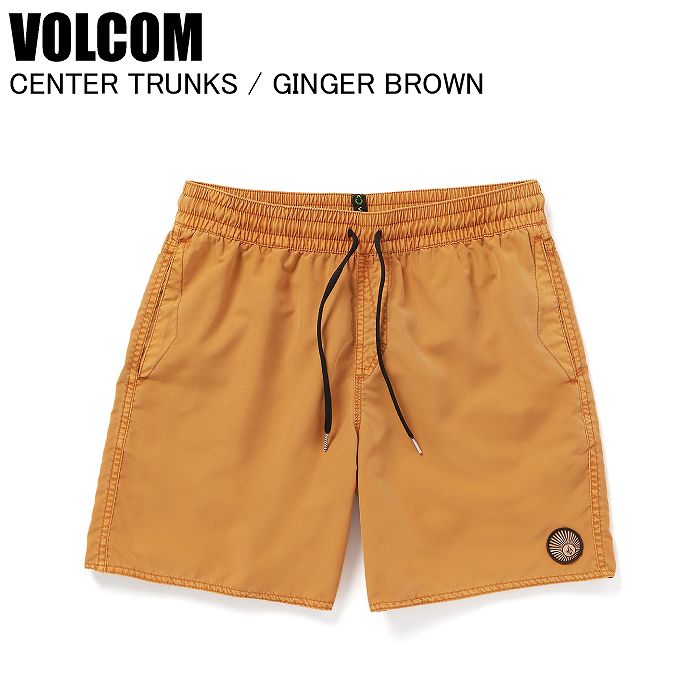 VOLCOM ボルコム A2512305 CENTER TRUNKS GINGER BROWN サーフ