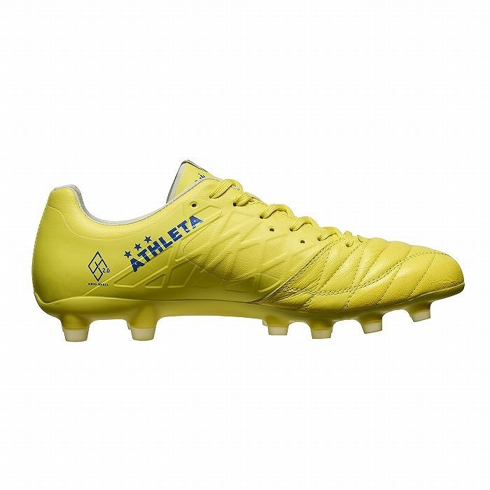 ATHLETA サッカーシューズ イエロー/グリーン Amazon.co.jp: アスレタ（ATHLETA） ジュニアサッカー