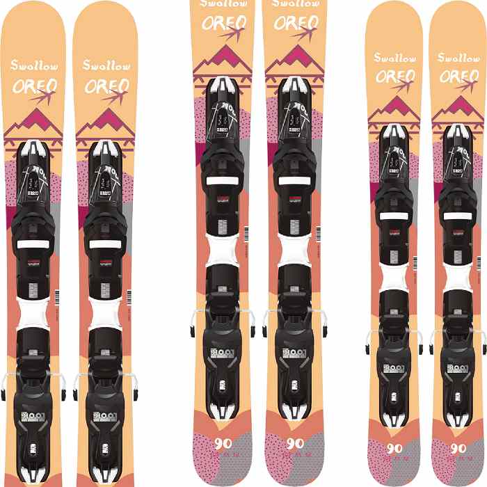 スキー4点セット]2026 SWALLOW OREO 90/OR + XPRESS 10 GW + GEN FC 6