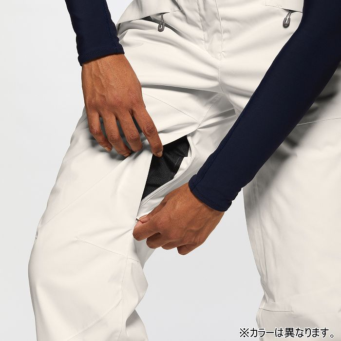 未使用品　ゴールドウィン　スキーウェア　ソリッド　ワイド パンツ Goldwin GOLDWIN ゴールドウィン 23-24 GW33353B W G-SOLID COLOR PANTS