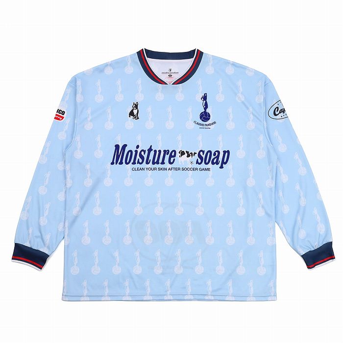 横浜FC soccer junky 長袖シャツ グレー・青 選手支給品 Мサイズ YOKOHAMA FC ONLINE STORE | 横浜FC・公式オンラインストア