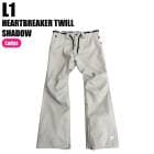 L1 ������ 23-24 HEARTBREAKER TWILL SHADOW ���Ρ��ܡ��ɥ����� ���Ρ��ܡ��ɥѥ�� �����󥦥��� �ѥ��  ��ǥ�����