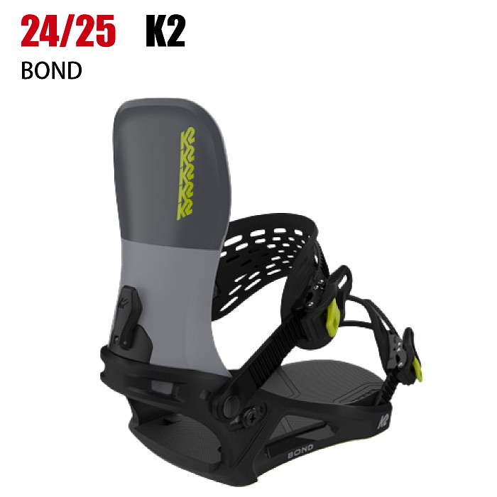 2025 K2 ケーツー BOND ボンド GREY 24-25 スノーボード ビンディング