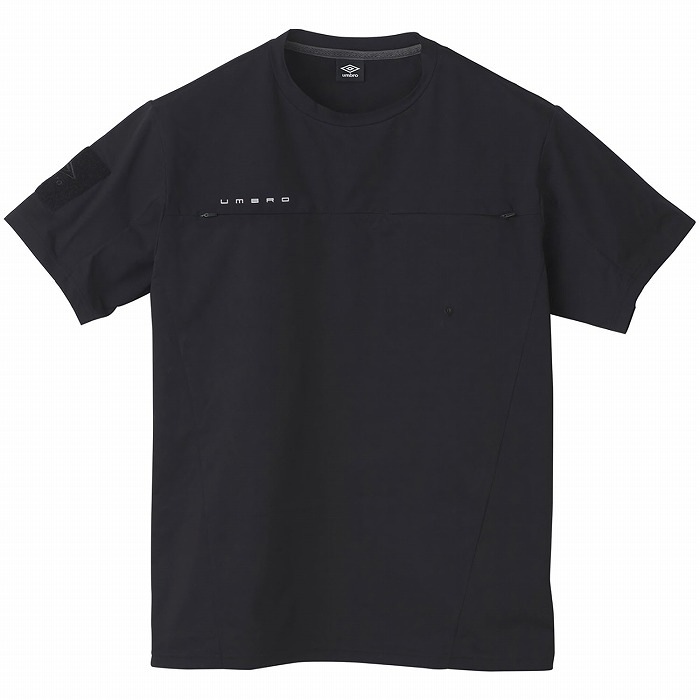 UMBRO アンブロ コーチャーズ レフェリカルトップ(ブラック) UUUXJA55 BLK サッカー レフェリーシャツ 審判用品 UMBRO アンブロ コーチャーズ レフェリカルトップ(ブラック) UUUXJA55