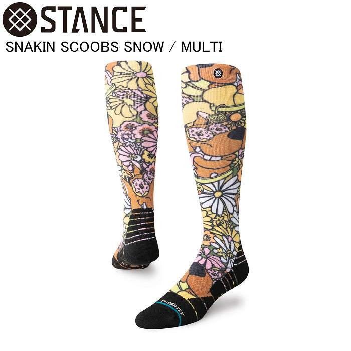 STANCE スタンス A758C23SNA SNAKIN SCOOBS SNOW MULTI ソックス