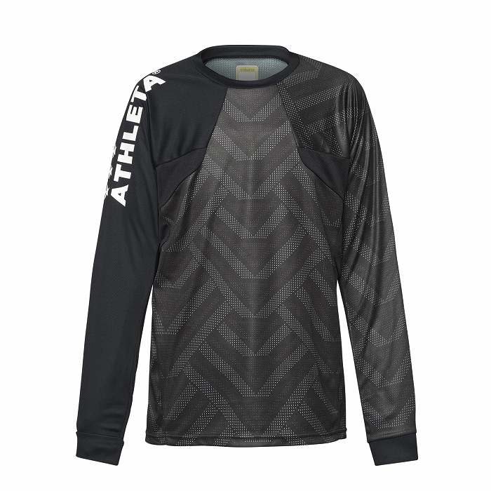 ATHLETA アスレタ ジュニア 長袖グラフィックプラシャツ(ブラック