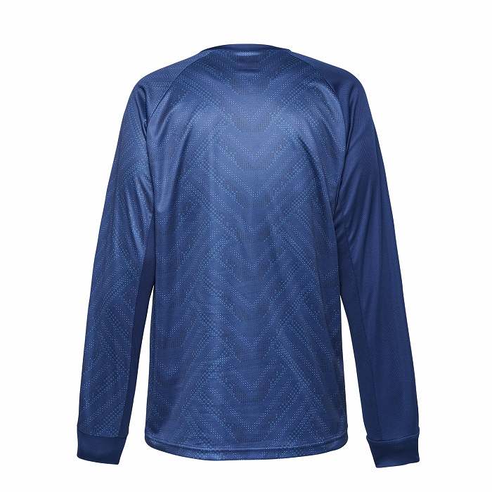 ATHLETA アスレタ ジュニア 長袖グラフィックプラシャツ(ネイビー