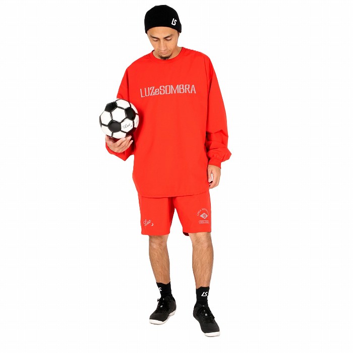 LUZESOMBRA ルースイソンブラ STRETCH TAFTA BAGGY SHORT PANTS