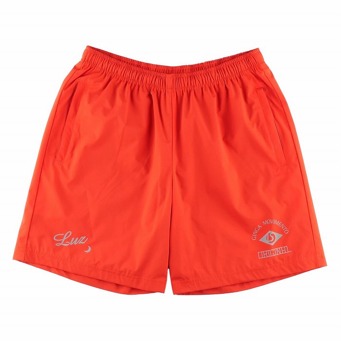 LUZESOMBRA ルースイソンブラ STRETCH TAFTA BAGGY SHORT PANTS
